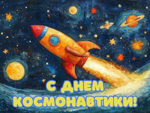 Тематическое познавательное занятие ко Дню космонавтики в группе "Солнышко" (09.04.2026)
