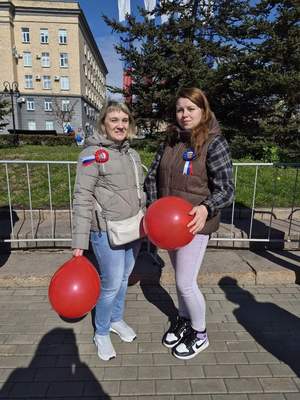 Первомайская демонстрация в честь праздника труда, 01.05.2026