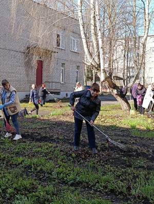 Субботник в детском саду, 18.04.2026
